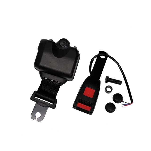 Setebelte m/rulle Maximo Truck/Actimo SECURON, sensitivt venstre m/bryter 