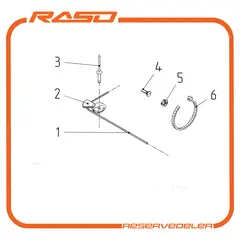 Vaier m/styring for sving komfortmodul 741 seteoverdel m/sidepanel