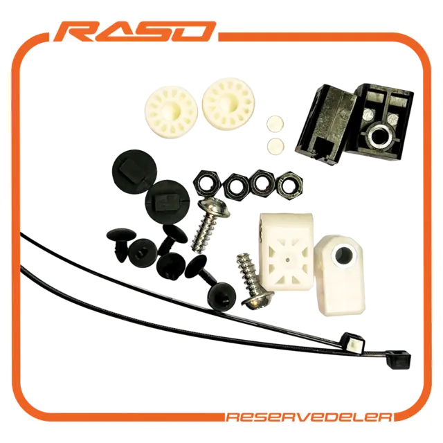 Servicekit, m/ruller for bunnplate MSG95 /97 Varemo 