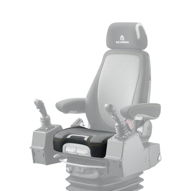 Setepute Actimo Evo 722 24V, gml design Gul-Sort, m/vifte 