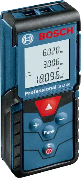 Laseravstandsmåler GLM 40 Bosch 