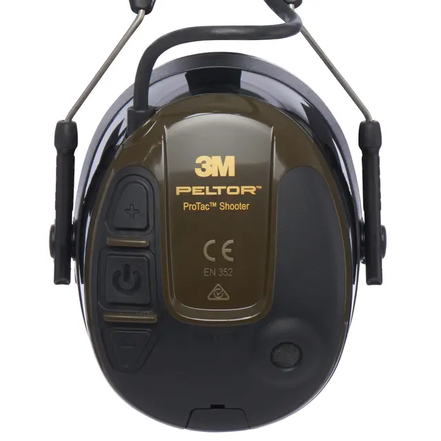 Hørselvern Peltor ProTac skyteheadset grønn (hodebøyle) 