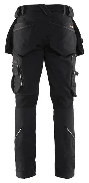 Bukse håndverk stretch X1900 Sort (C58) 