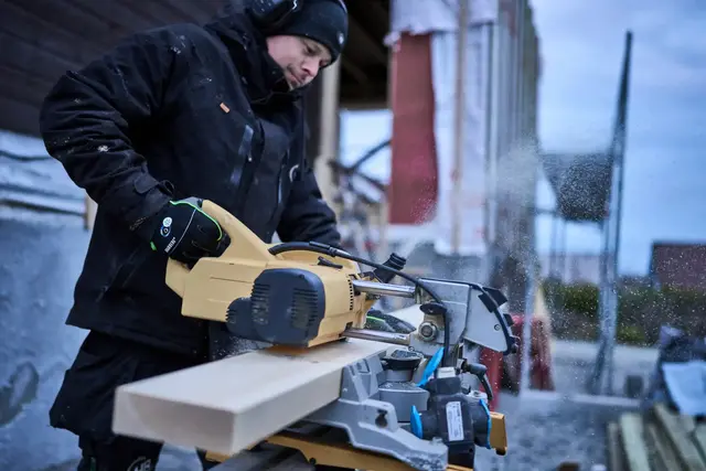 Hanske vinter EX 4297W Sort/grønn (10) 