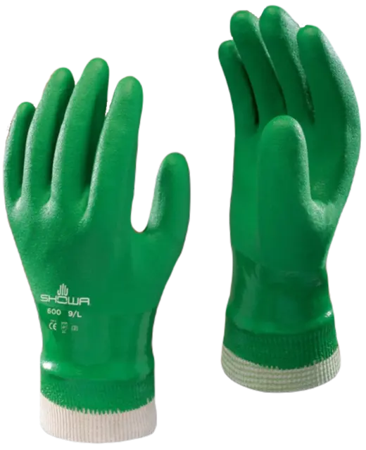 Hanske heldyppet 600 Grønn (9) 