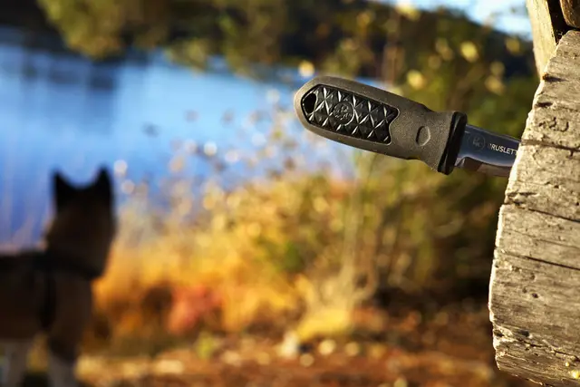 Kniv Kongla Brusletto Sort 