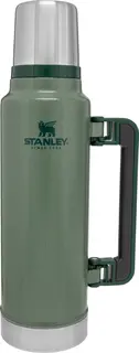 Termos classic vacuum bottle Stanley Hammertone green 1,4L