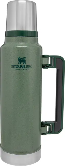 Termos classic vacuum bottle Stanley Hammertone green 1,4L 
