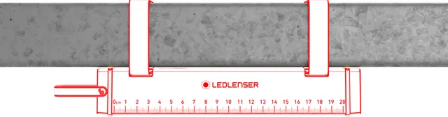 Arbeidslampe AF2R Work Silver one 