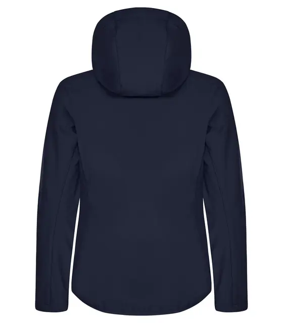 Jakke Classic Softshell Hoody Lady Clique Marine (XS) 