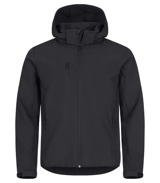 Jakke Classic Softshell Hoody Clique Sort (L) 