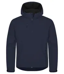 Jakke Classic Softshell Hoody Clique Marine (XS)
