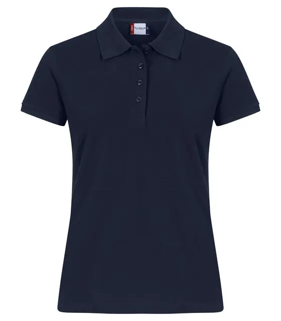 Pikeskjorte Heavy Premium Dame Clique Marine (S) 
