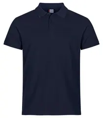 Pikeskjorte Heavy Premium Clique Marine (XS)