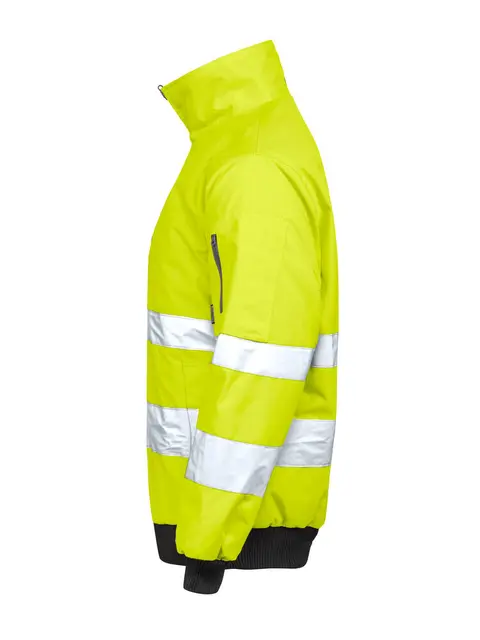 Jakke Vinter Pilot HiVis Jobman Gul (L) 