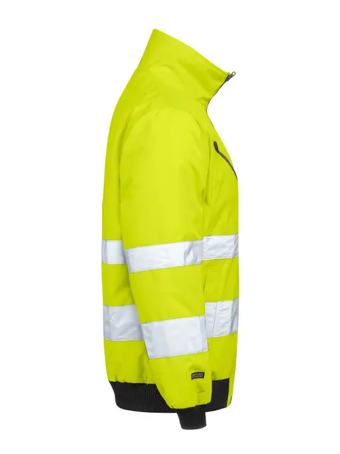 Jakke Vinter Pilot HiVis Jobman Gul (L) 