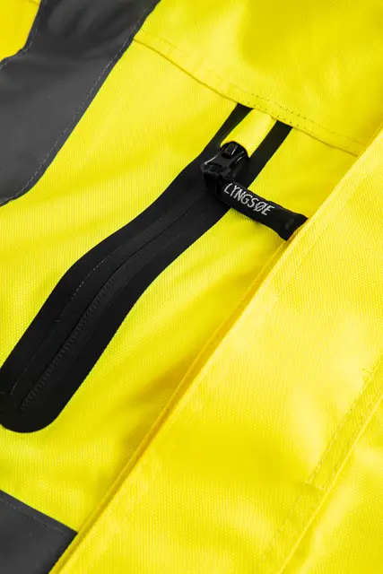 Jakke FOX Lyngsøe HiVis Gul/Svart (3XL) 