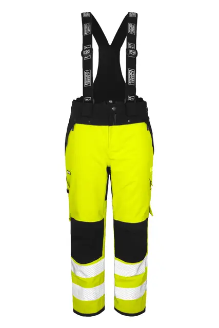 Vinterbukse Stretch Hi-Vis Gul/Sort (L) 