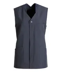 Vest unisex cross neck 17004 Mørk marine (S)