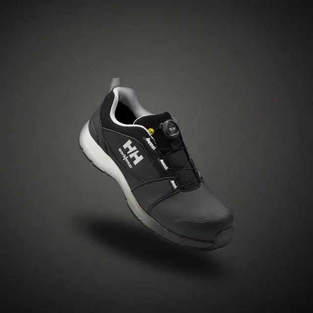 Vernesko Manchester MXR Low BOA S3S Sort/Grå (35) 