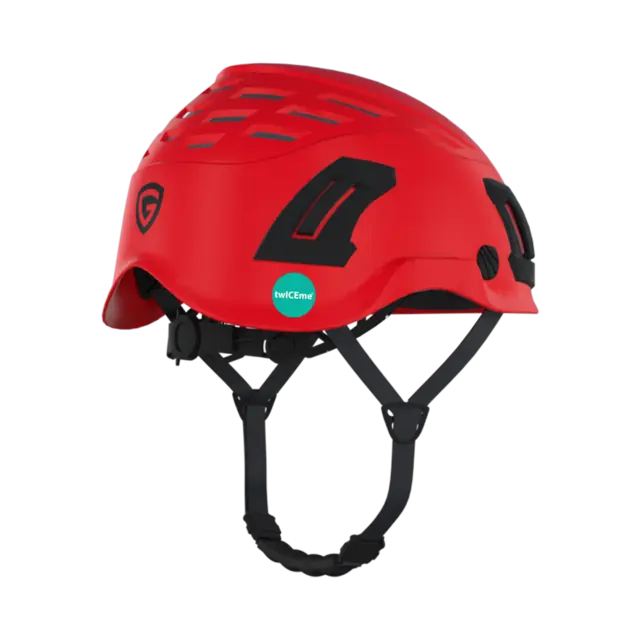 Vernehjelm Armet Safety Rød 