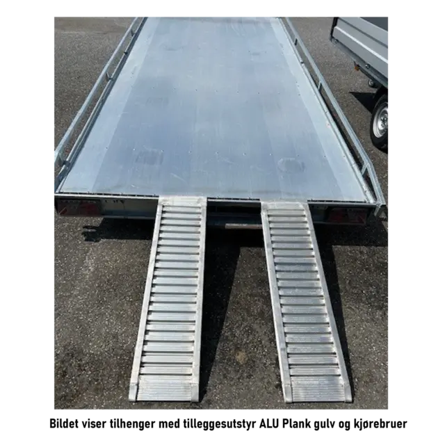 Tilhenger Agados ADAM B3 35 Plateau 3500 kg, Tipp 6100 x 2095 x 100 