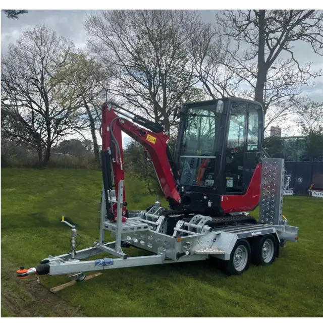 Tilhenger Indespension Challenger 50 3500 kg AutoClamp, 3600x1815 13" 