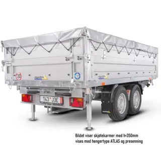 Karmsett Agados VZ 33 H&#248;yde 350 mm