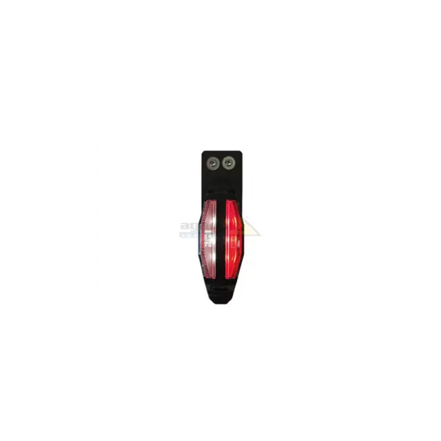 Markeringslys Rød/Hvit LED 12V Venstre side 