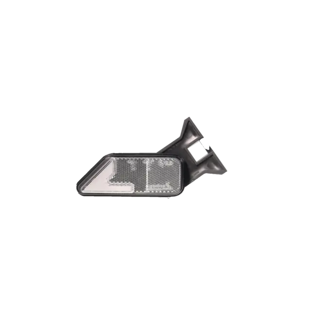 Markeringslys Hvit AGADOS LED 12V Høyre side m/35° brakett 